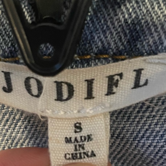 Jodifl Denim Fringe Jacket - Picture 3 of 3